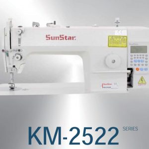 Máy may 1 kim, motor liền trục, cắt chỉ tự động, nâng chân vịt tự động, dùng cho hàng mỏng và trung bình <br>KM-2522A