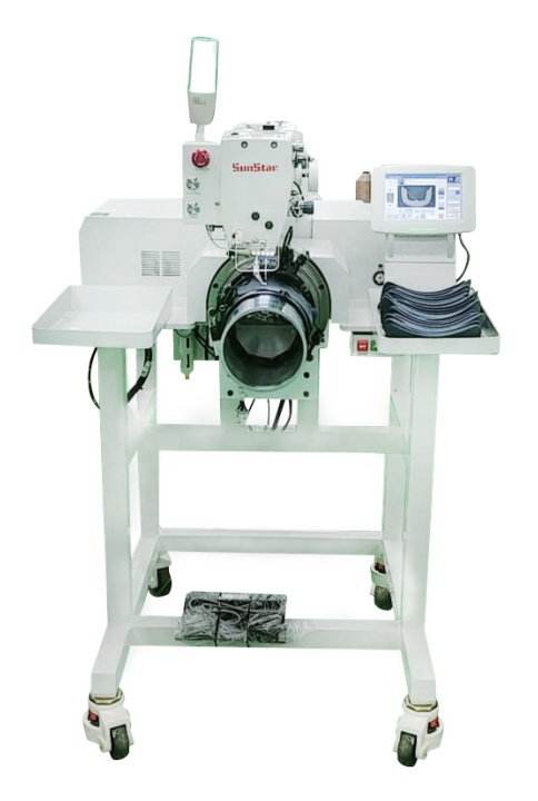 Máy may vành nón tự động khổ 260mm x 135mm dùng cho vành nón dạng cong<br>SPS/S-CVR