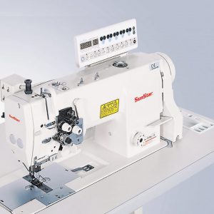 Máy may 2 kim di động cơ, ổ lớn <br>KM-797BL